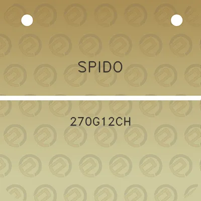 spido-270g12ch