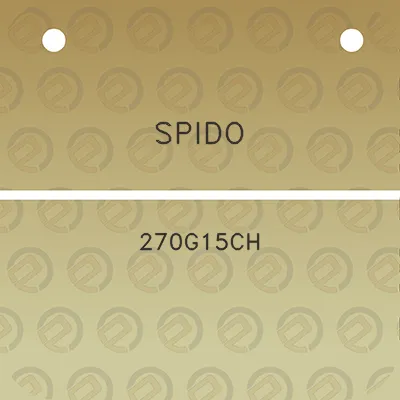 spido-270g15ch