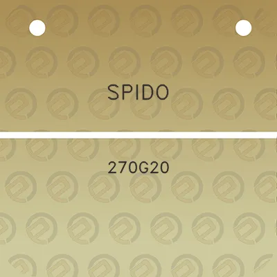 spido-270g20