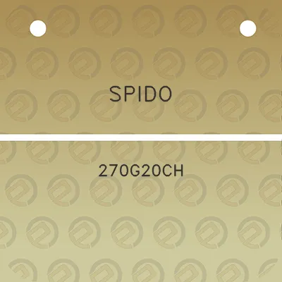 spido-270g20ch