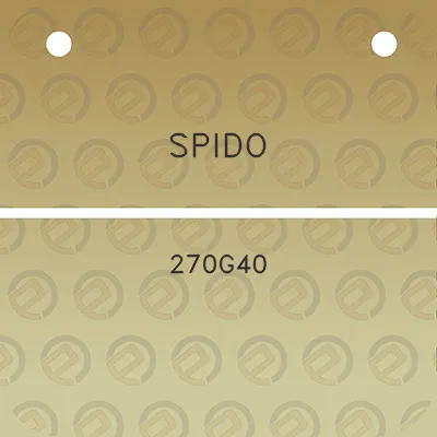 spido-270g40