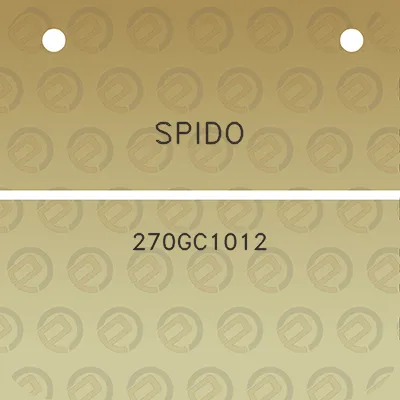 spido-270gc1012