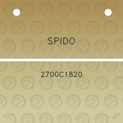 spido-270gc1820