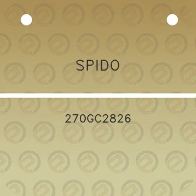 spido-270gc2826