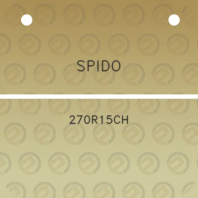 spido-270r15ch