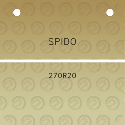 spido-270r20