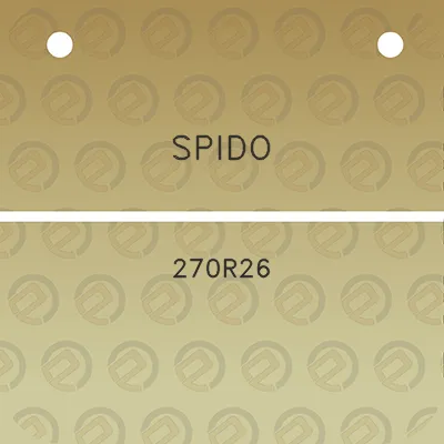 spido-270r26