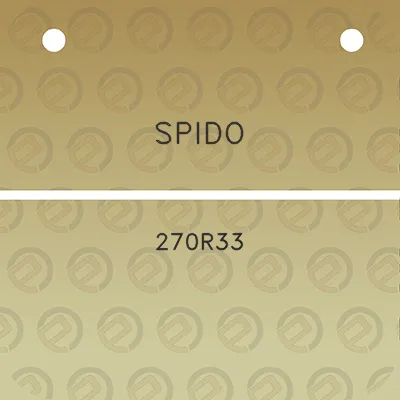 spido-270r33