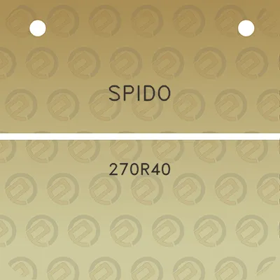 spido-270r40