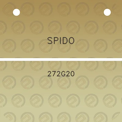 spido-272g20