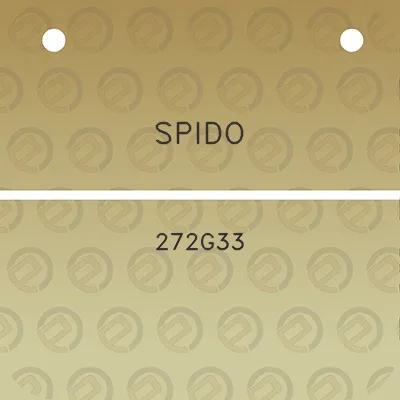 spido-272g33