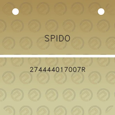 spido-274444017007r