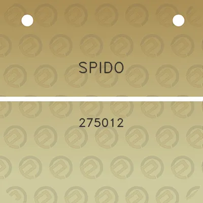 spido-275012