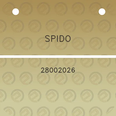 spido-28002026