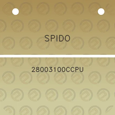 spido-28003100ccpu