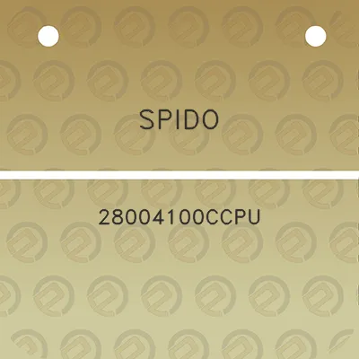 spido-28004100ccpu