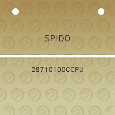 spido-28710100ccpu