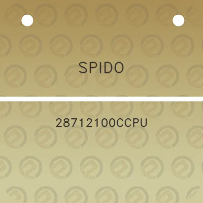 spido-28712100ccpu