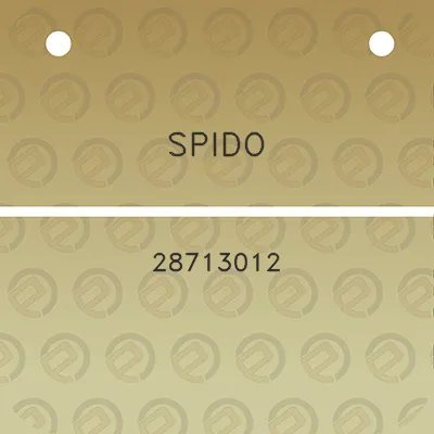 spido-28713012