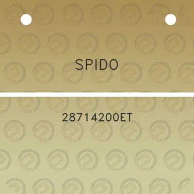 spido-28714200et