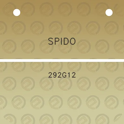 spido-292g12