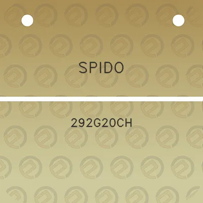 spido-292g20ch