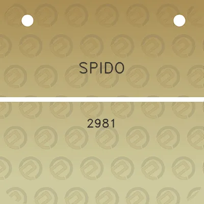 spido-2981