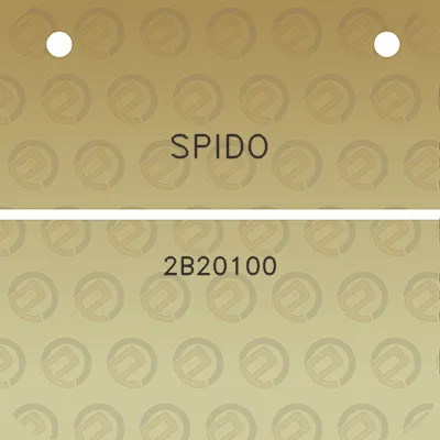 spido-2b20100