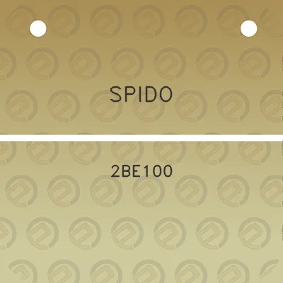 spido-2be100