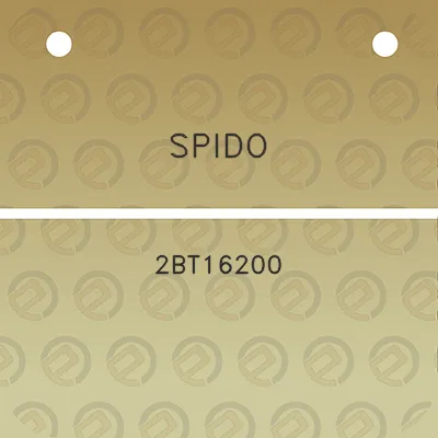 spido-2bt16200