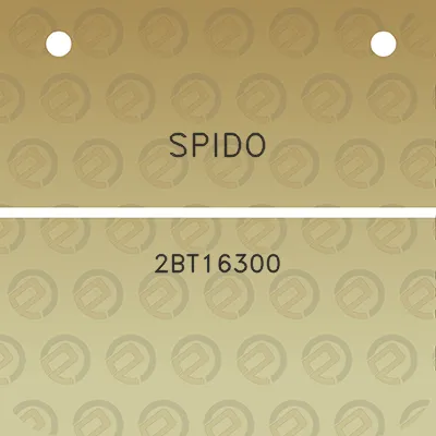 spido-2bt16300