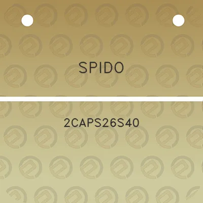 spido-2caps26s40