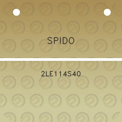 spido-2le114s40