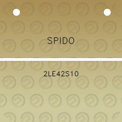 spido-2le42s10