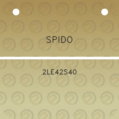 spido-2le42s40