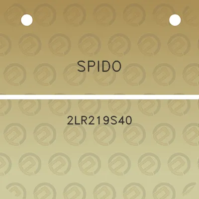 spido-2lr219s40