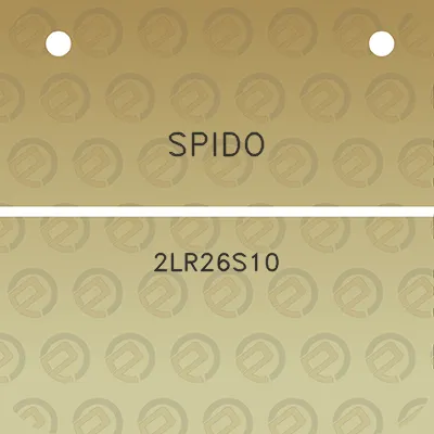 spido-2lr26s10