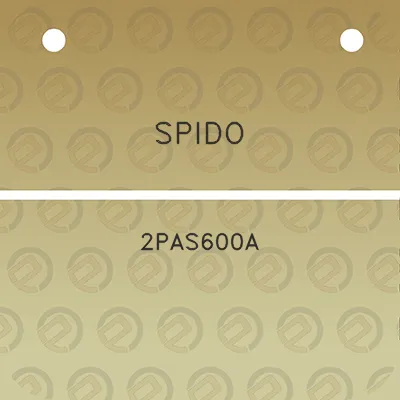 spido-2pas600a