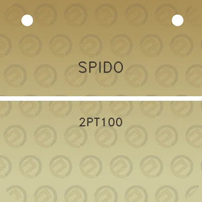 spido-2pt100