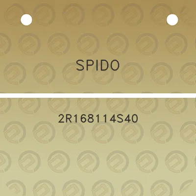 spido-2r168114s40