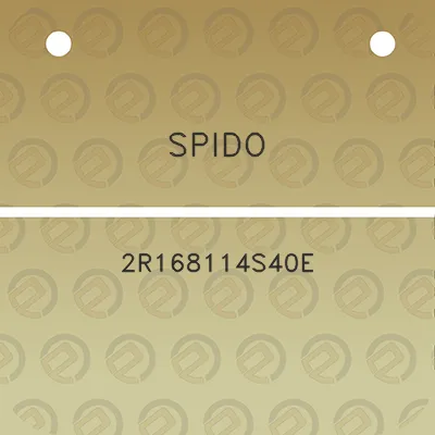 spido-2r168114s40e