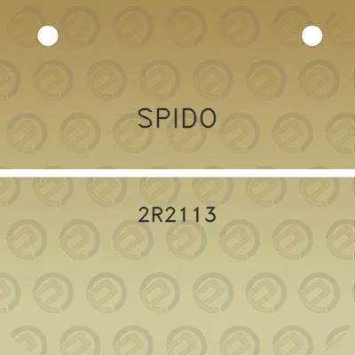 spido-2r2113