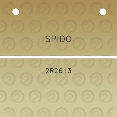 spido-2r2613