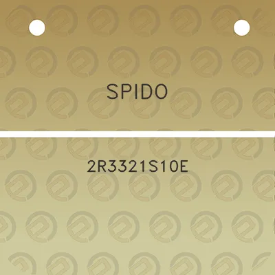 spido-2r3321s10e