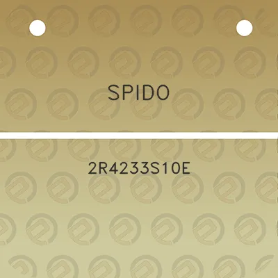 spido-2r4233s10e