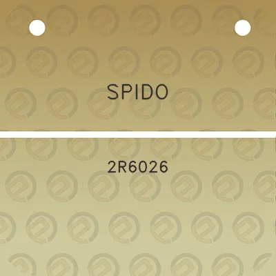 spido-2r6026