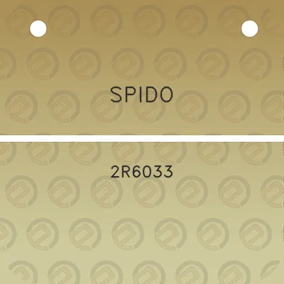 spido-2r6033