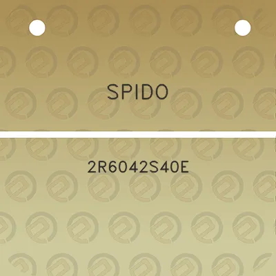 spido-2r6042s40e