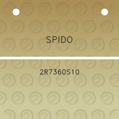 spido-2r7360s10