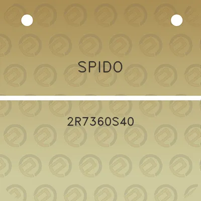 spido-2r7360s40